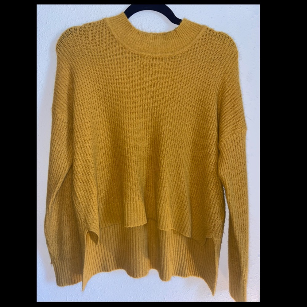 Mustard yellow sweater